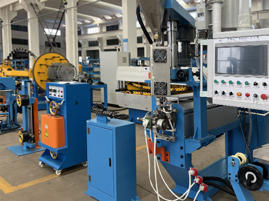 PVC/PE/XLPE/LSZH extrusion lines for insulating/fiber optical coating