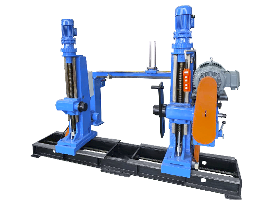Column take-up machines