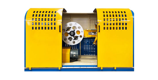 Tape armouring machine